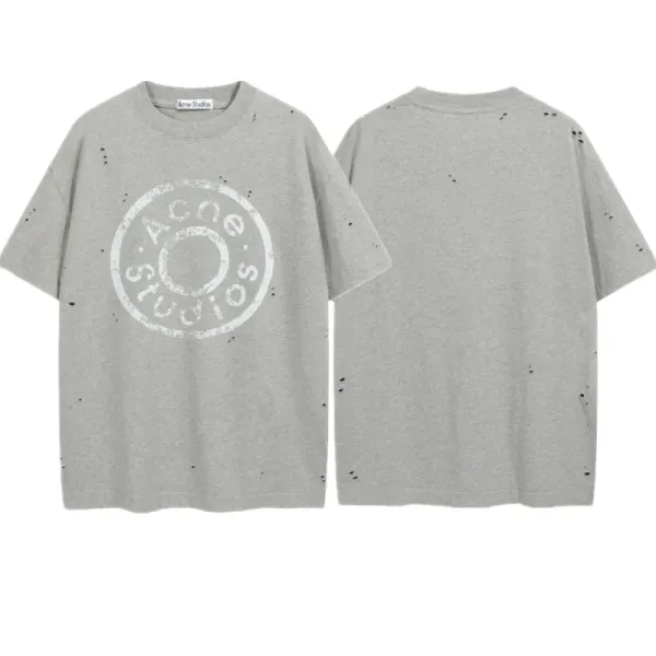 Acne Studios Stockholm 1996 Distressed Pink T-Shirt - 18