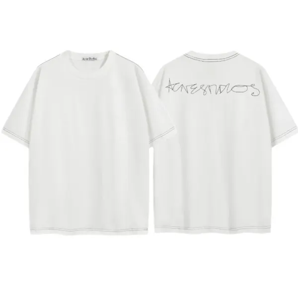 Acne Studios Stockholm 1996 Distressed Pink T-Shirt - 26