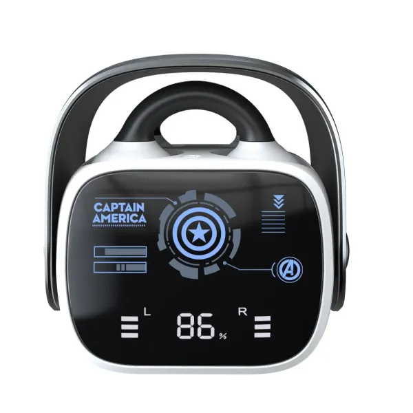 Design Captain America x Avengers Smart Hydration Monitor Black Electronics - 1