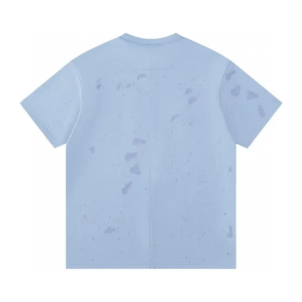 Givenchy Distressed Logo Print White T-Shirt - 5