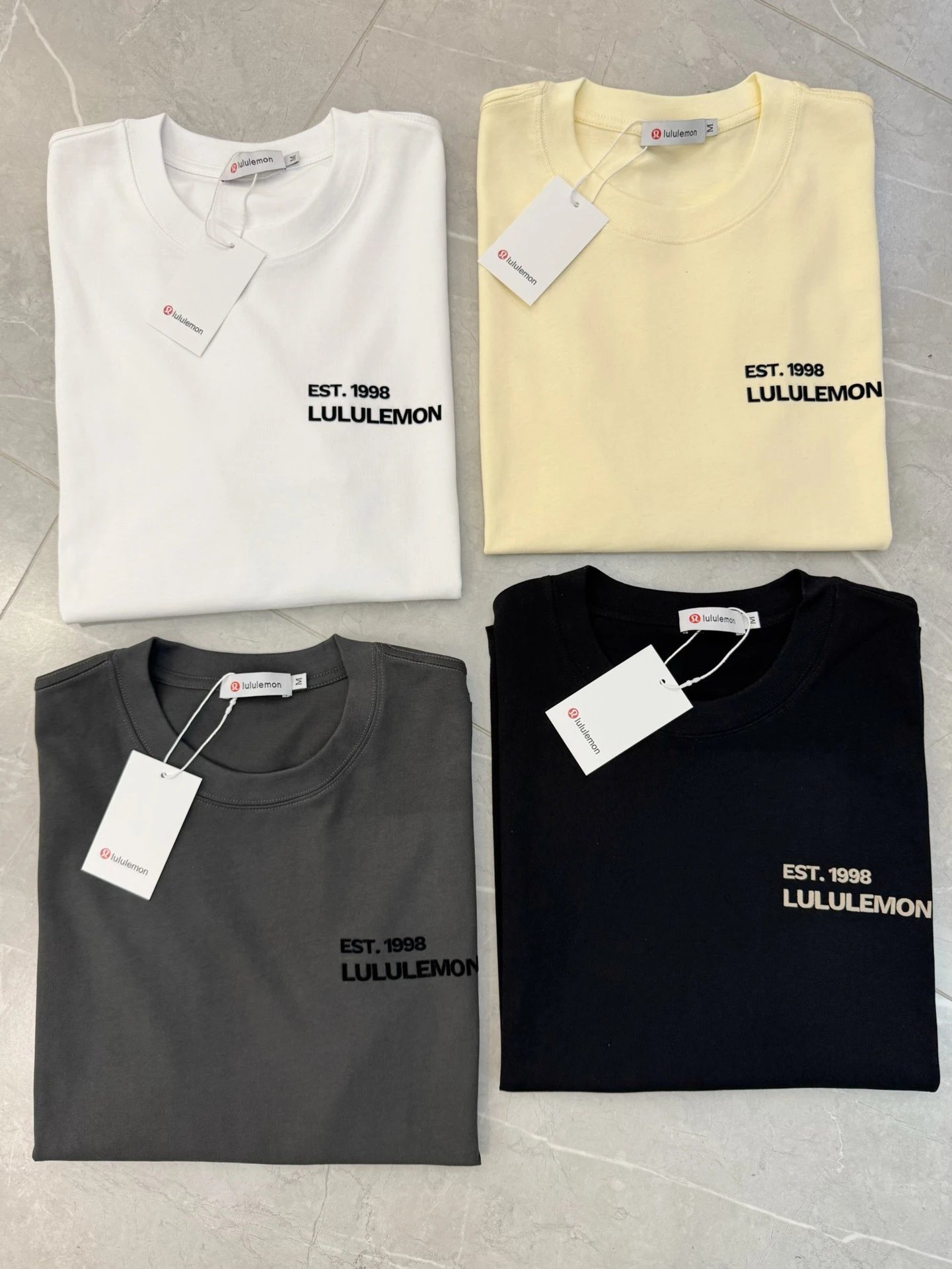 Lululemon Logo Tee White T-Shirt - 13