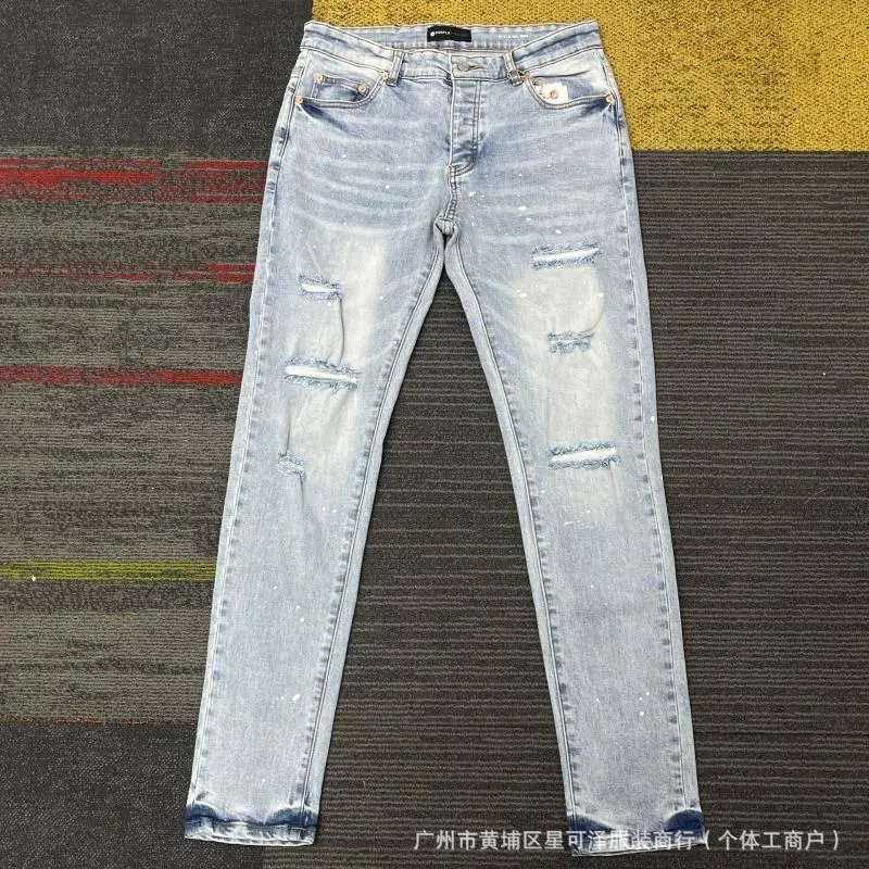 Design Acid Wash Distressed Black Jeans - 4