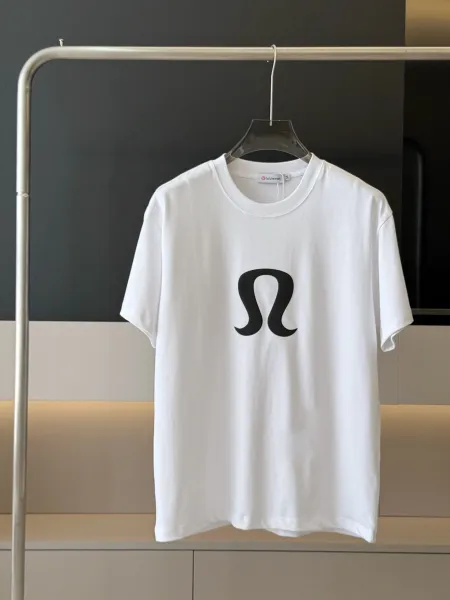 Lululemon Logo Tee White T-Shirt - 19