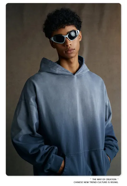Design BE Thrived Retro Carbon Gray Hoodie - 22