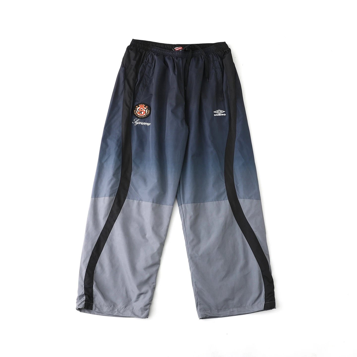 Supreme x Umbro Track Pants Navy / Gray