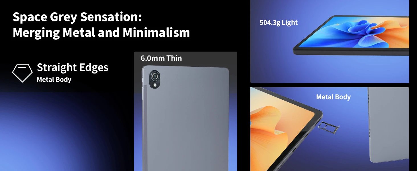 Design Huawei MatePad SE Gray Tablet Electronics - 8