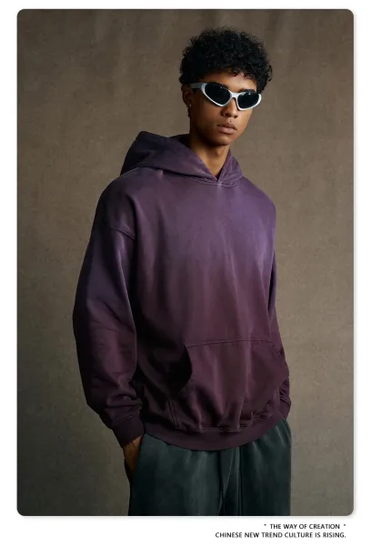 Design BE Thrived Retro Carbon Gray Hoodie - 41