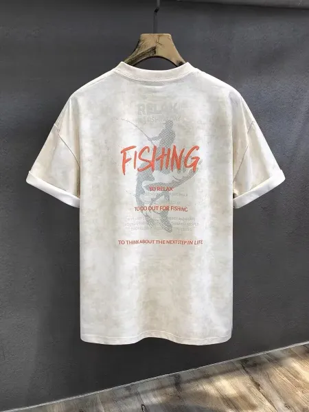 Design Persol Graphic Print Oversized T-Shirt Black - 14