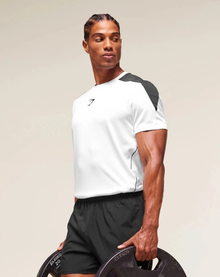 Gymshark Apex Performance T-Shirt Charcoal Gray Activewear - 15