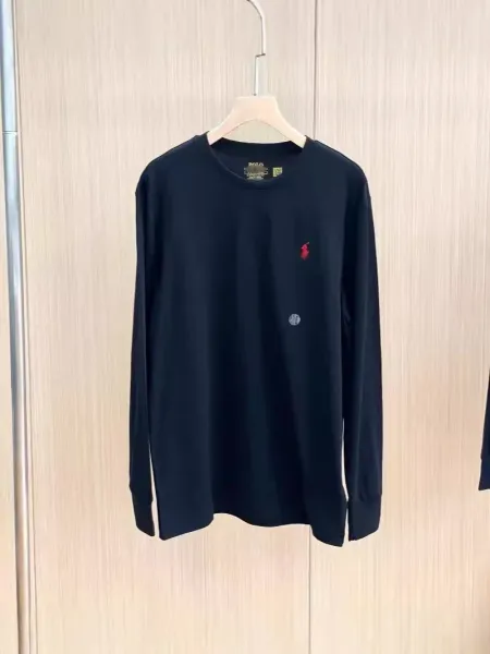 Polo Ralph Lauren Classic Fit Long Sleeve T-Shirt Navy - 1