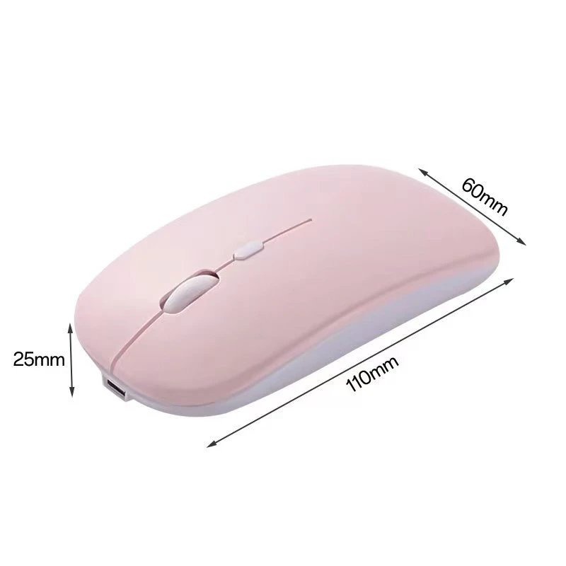Design Wireless Mouse White Computer Accessory - 7