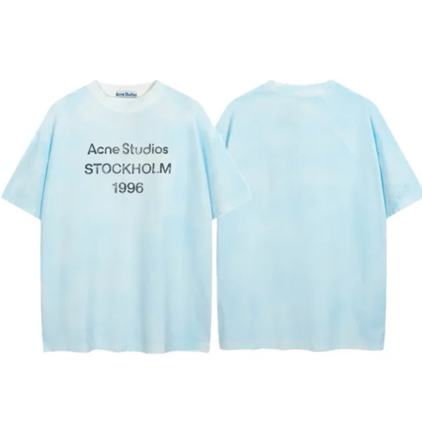 Acne Studios Stockholm 1996 Distressed Pink T-Shirt - 30