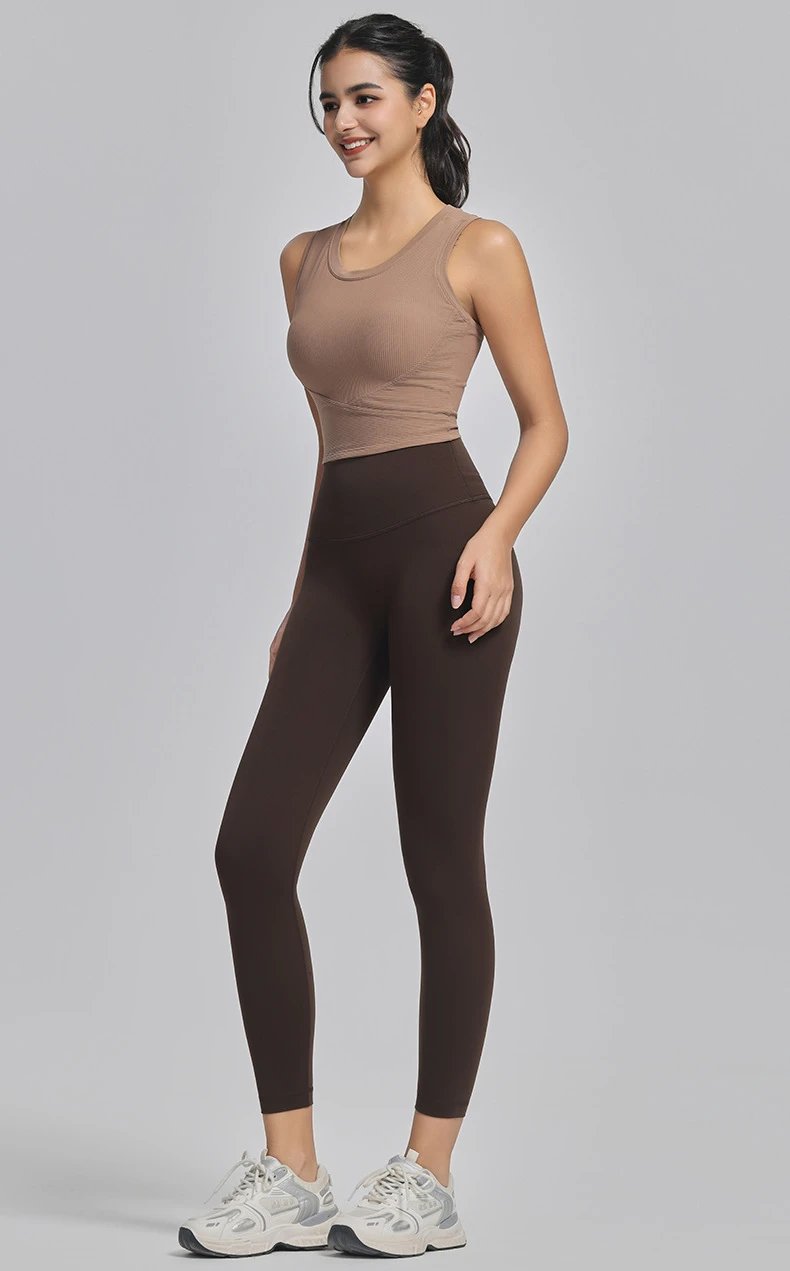 Alo High-Waisted Seamless Leggings Charcoal Gray Leggings - 48