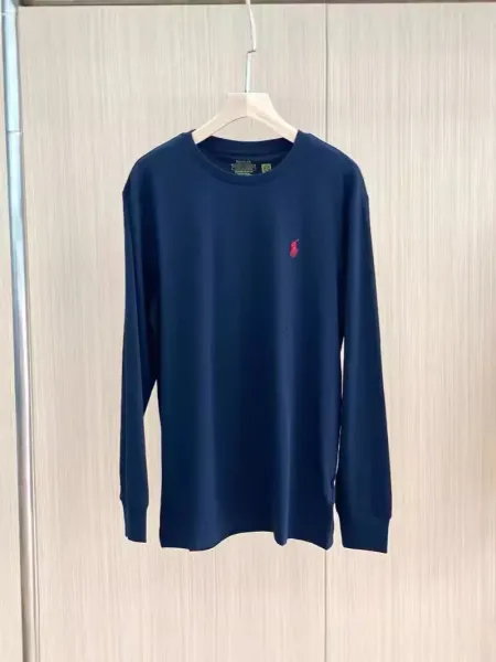 Polo Ralph Lauren Classic Fit Long Sleeve T-Shirt Navy - 1