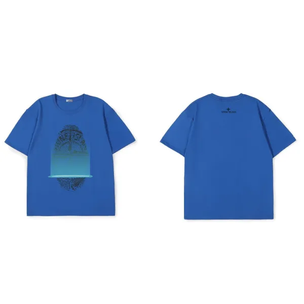 Stone Island Compass Logo T-Shirt Gray - 26