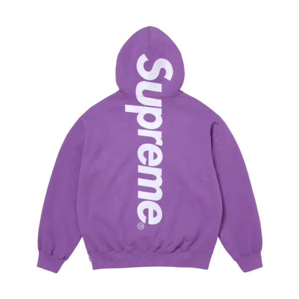 Supreme Box Logo Hoodie Purple - 1