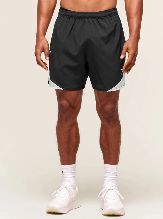 Design Performance Shorts Black / White Sporty Shorts - 15