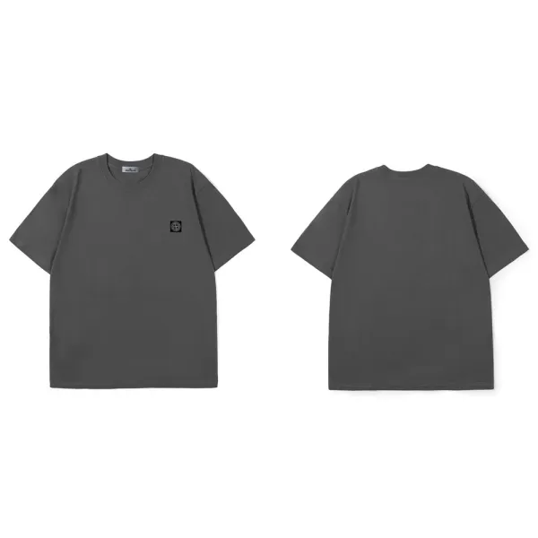 Stone Island Compass Logo T-Shirt Gray - 33