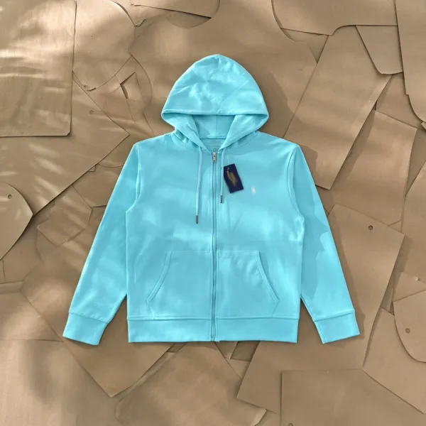Design Full-Zip Hoodie Royal Blue - 13