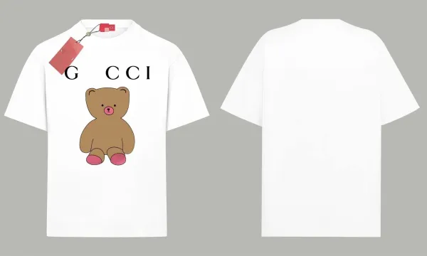 Gucci Bear Print T-Shirt White - 1