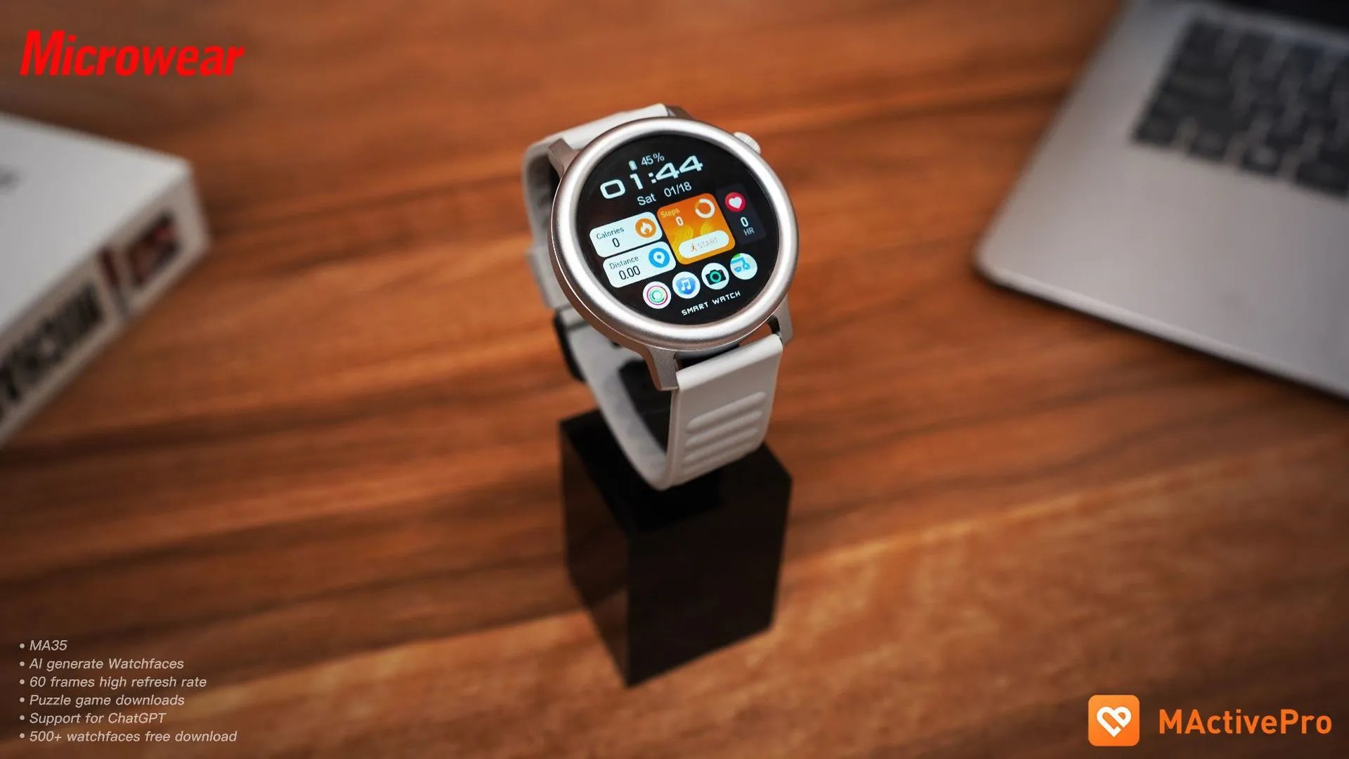 Design Huawei Watch GT 3 Pro Orange Sport Smartwatch - 3
