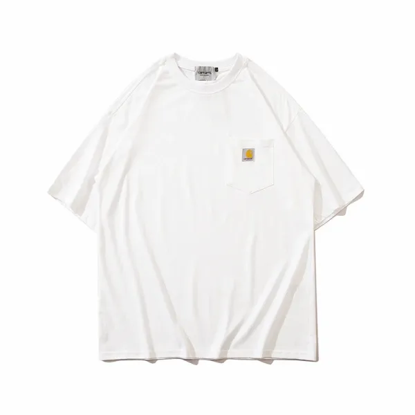 Carhartt Work In Progress Carhartt WIP Arch Logo Navy T-Shirt T-Shirts - 11