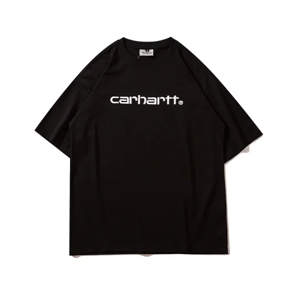 Carhartt Work In Progress Carhartt WIP Arch Logo Navy T-Shirt T-Shirts - 71