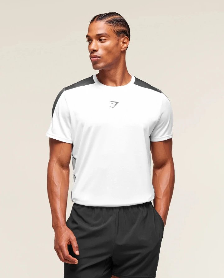 Gymshark Apex Performance T-Shirt Charcoal Gray Activewear - 20
