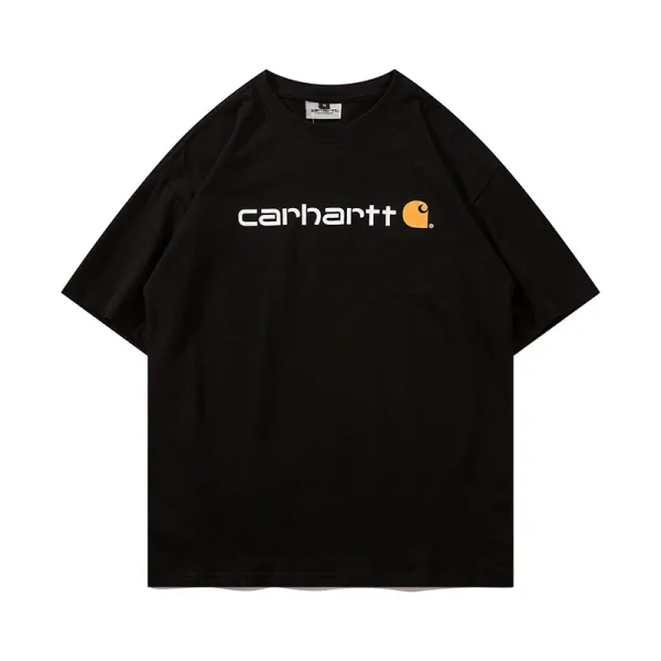 Carhartt Work In Progress Carhartt WIP Arch Logo Navy T-Shirt T-Shirts - 58