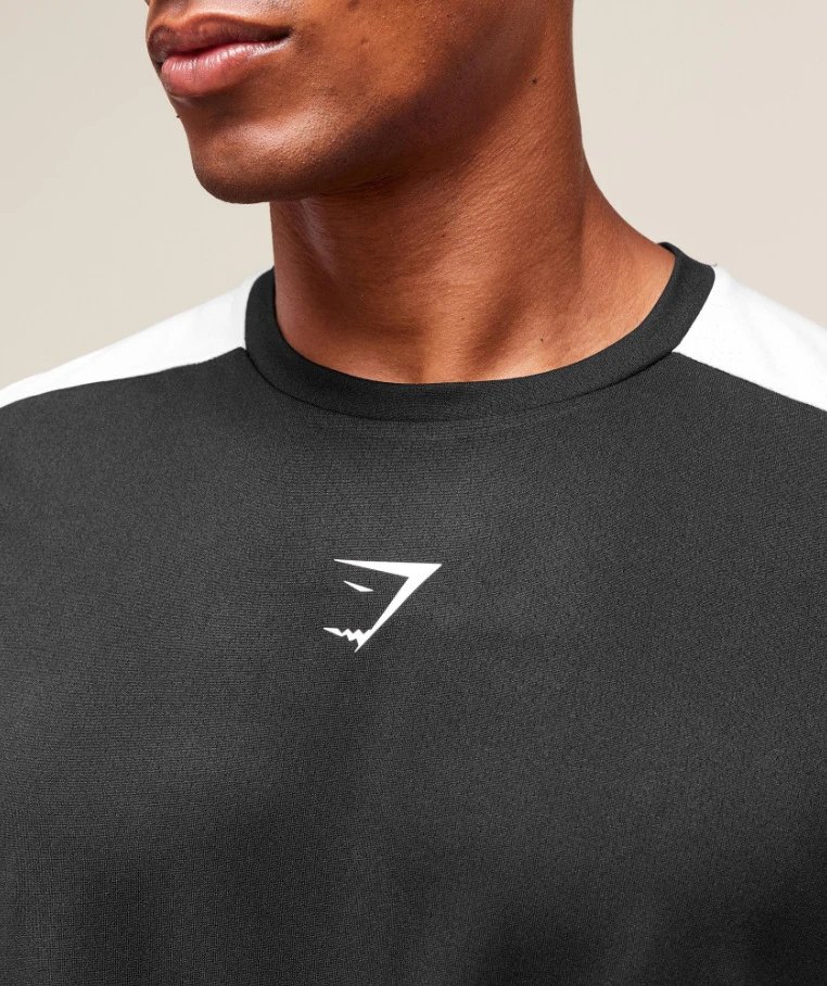 Gymshark Apex Performance T-Shirt Charcoal Gray Activewear - 12