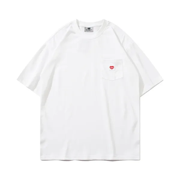 Carhartt Work In Progress Carhartt WIP Arch Logo Navy T-Shirt T-Shirts - 87
