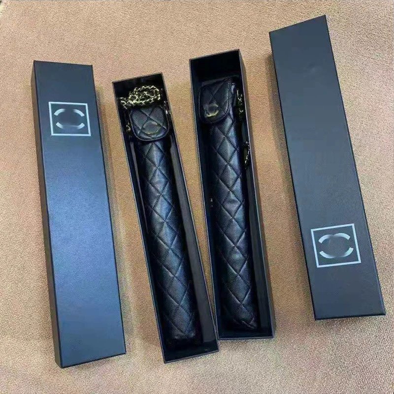 Chanel Quilted Chain Umbrella Case Black Accessory - 4