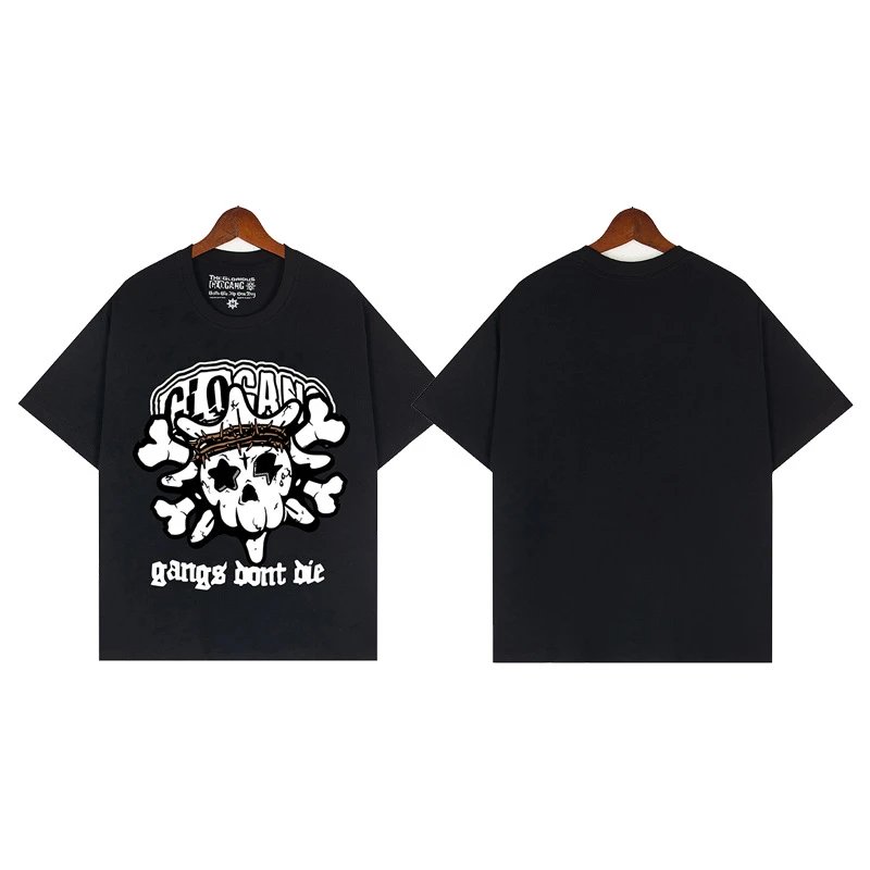 Design GIOGANG KooL Graphic Print Black T-Shirt T-Shirts - 4