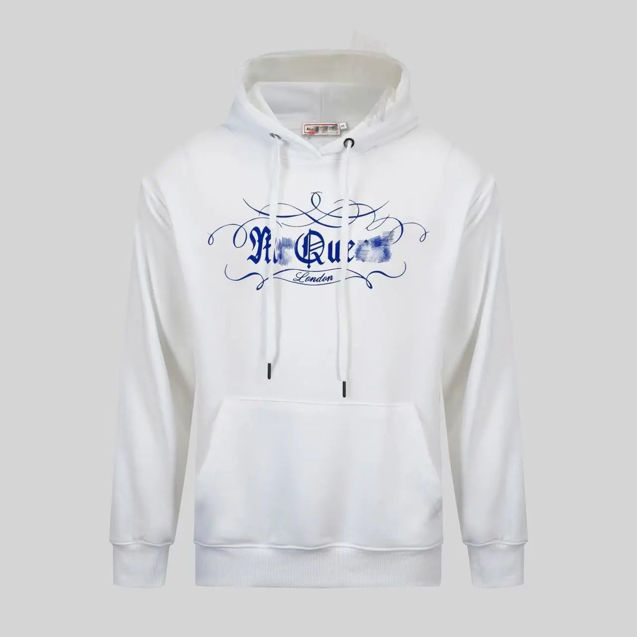 Alexander McQueen Painted Logo Brown Crewneck Sweater - 12