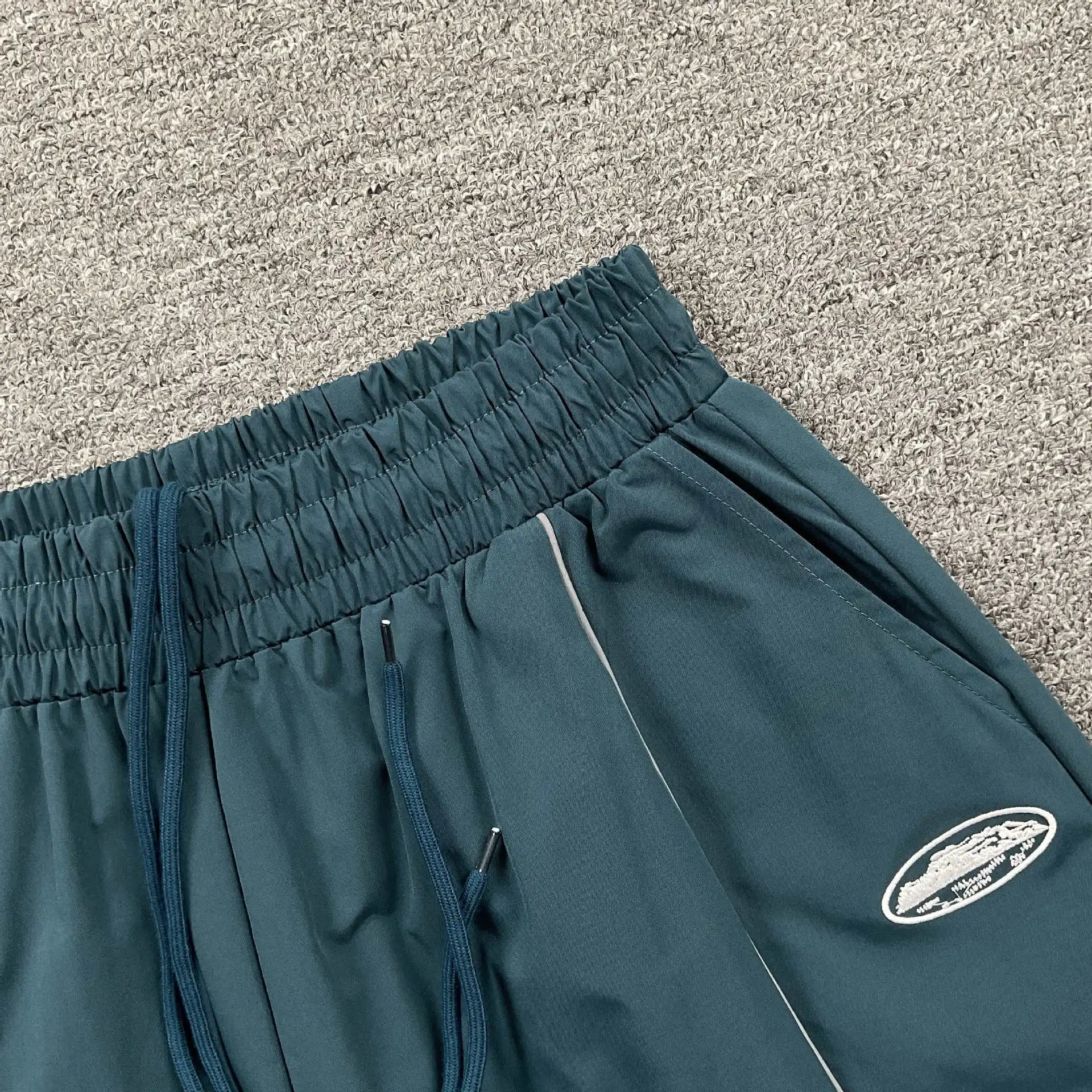 Design Performance Shorts Teal with Gray Panels - 8