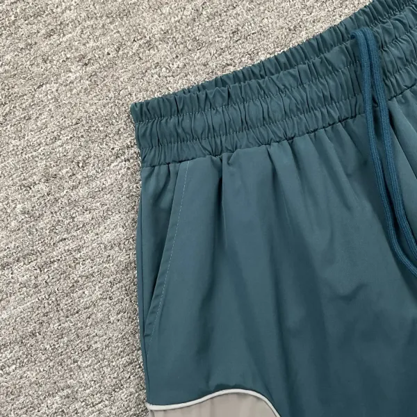Design Performance Shorts Teal with Gray Panels - 10