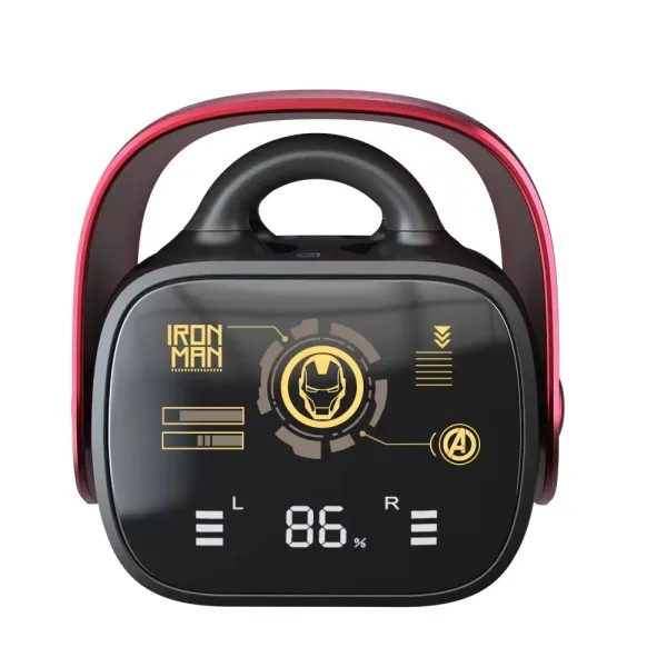 Design Iron Man x Avengers Smart Power Bank Red Black Electronics - 1