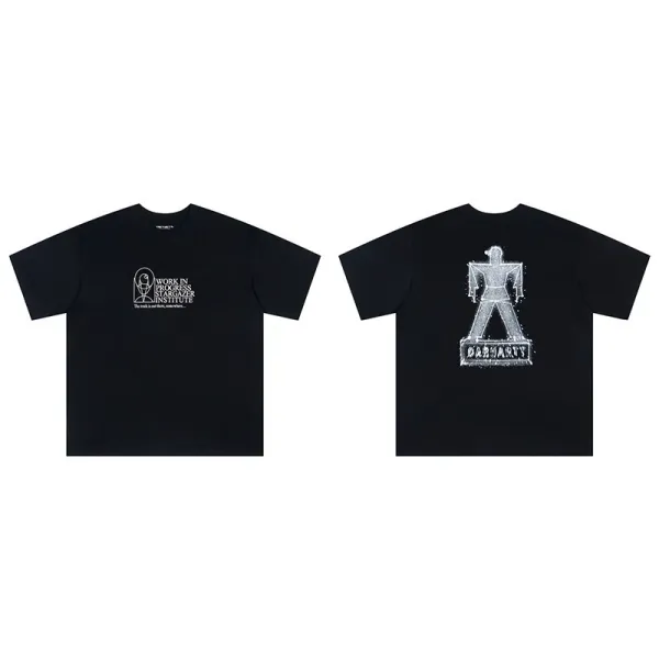 Carhartt Work In Progress Stargazer Institute Black T-Shirt - 1