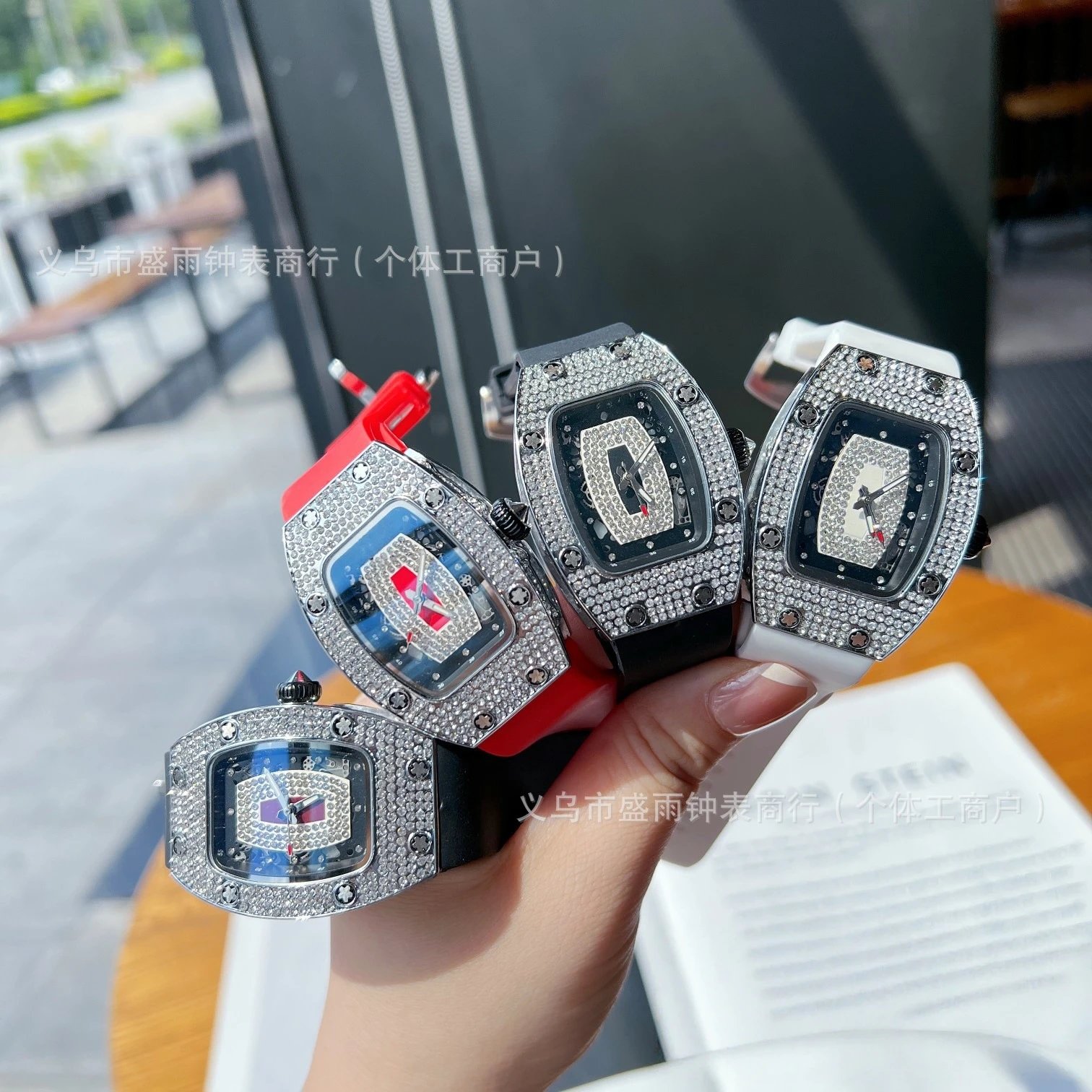 Richard Mille RM 07-01 White Ceramic Diamond-Set Watch Watches - 3