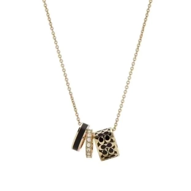 Gold Black Three-Ring - 002