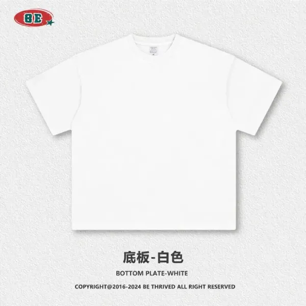 Design BE Thrived Base Plate White T-Shirt T-Shirts - 1