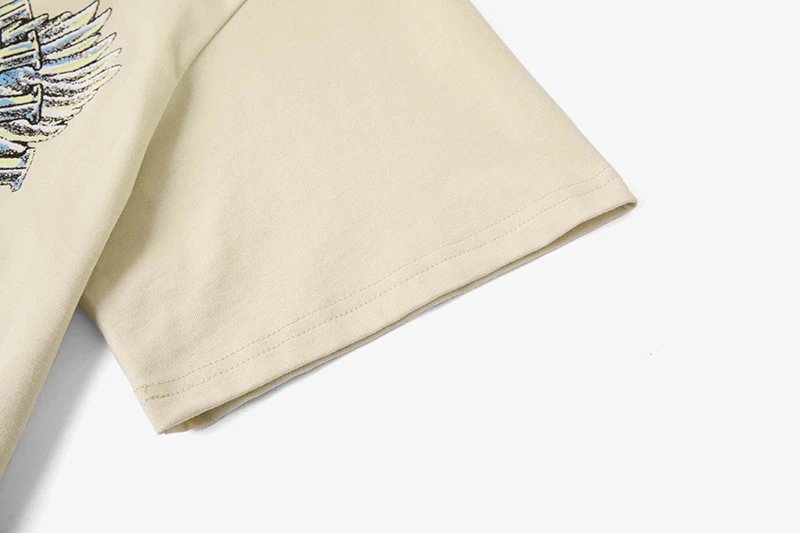 Rhude Eagle Graphic Print Black T-Shirt - 6