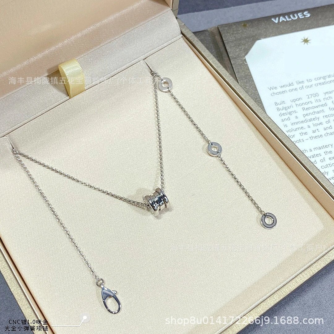 Bvlgari B.zero1 Necklace Silver Jewelry