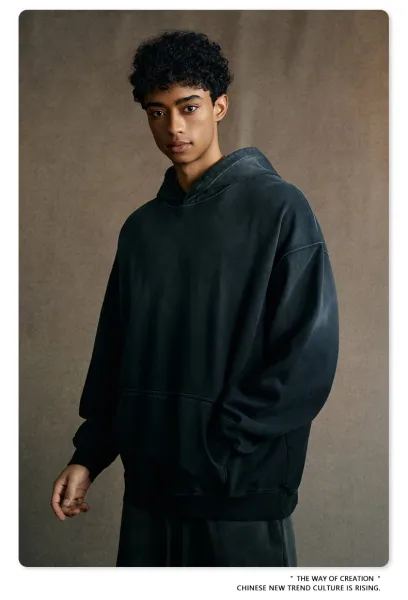 Design BE Thrived Retro Carbon Gray Hoodie - 27