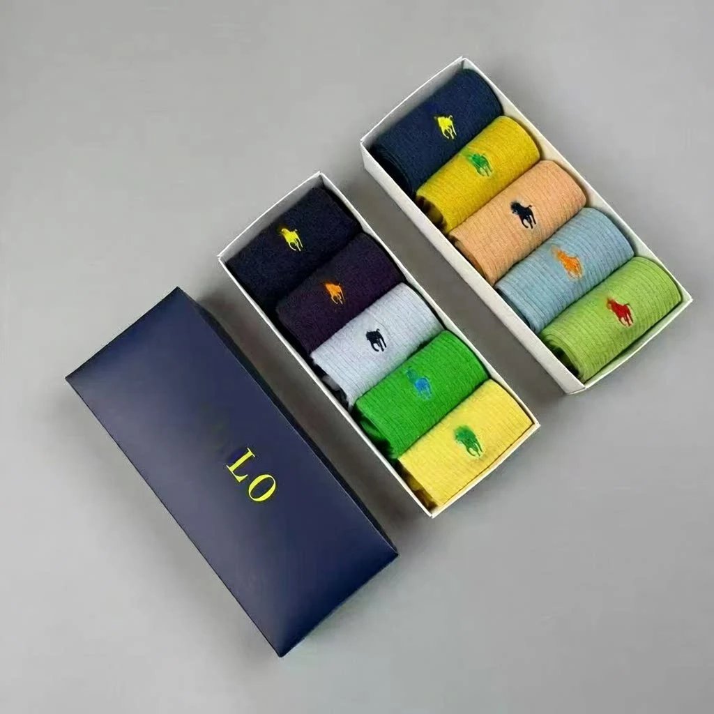 Polo Ralph Lauren Classic Crew Socks Multicolor Pack - 2