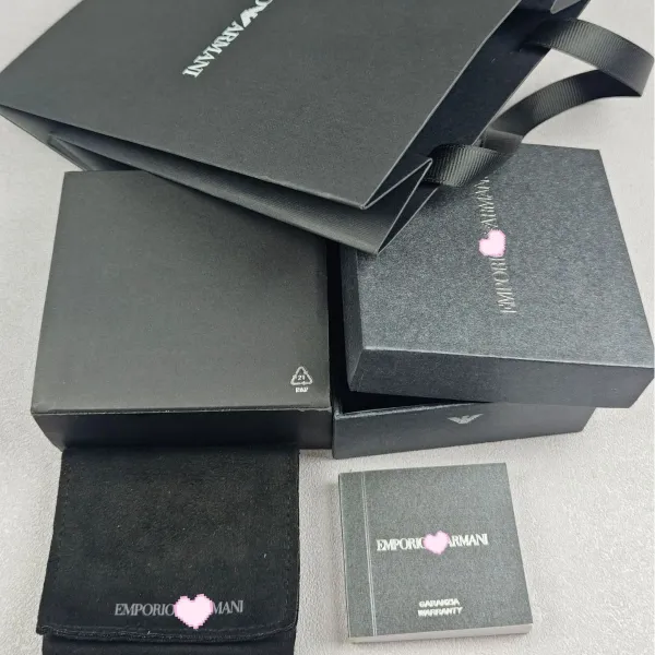 Emporio Armani Gift Set Black Accessories - 1
