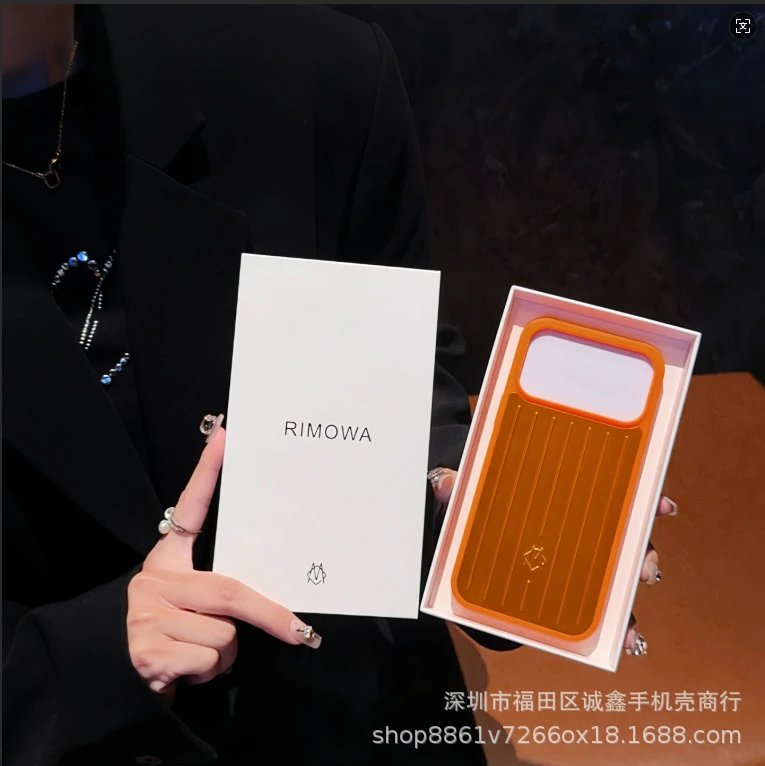 Rimowa Phone Case Pink Rose Gold Phone Case Phone Accessories - 3