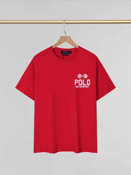 Polo Ralph Lauren Motorsport Graphic T-Shirt Red - 1
