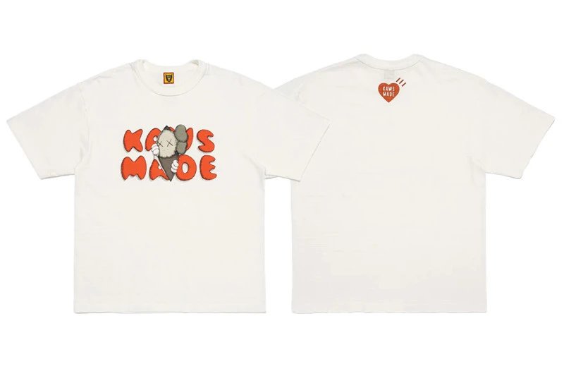 Human Made x KAWS Human Made Black T-Shirt - 5