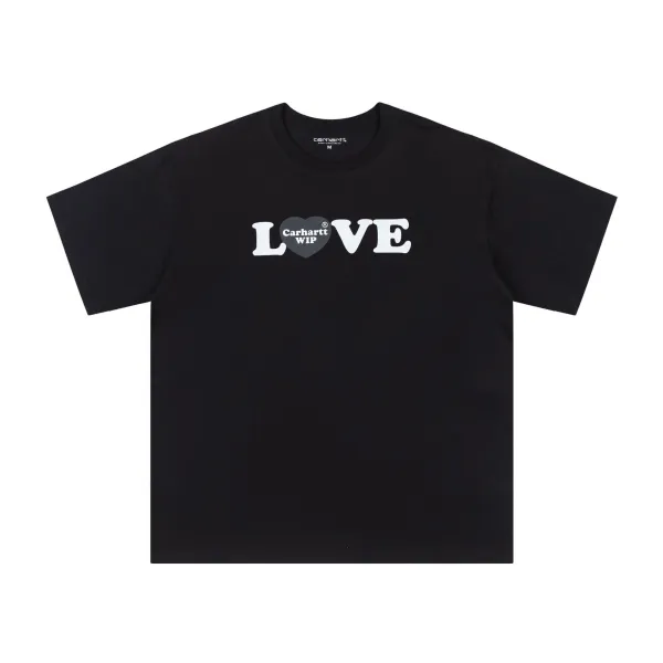 Design Graphic Print Black T-Shirt - 34